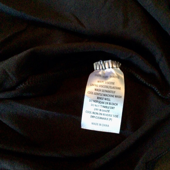 FATE + BECKER Sheer Black Blouse - Picture 5 of 7